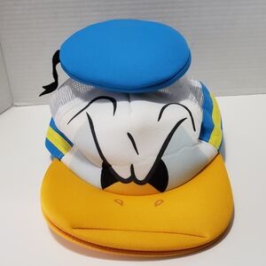 Disney Donald Duck Kids Hat - Blue and Yellow
